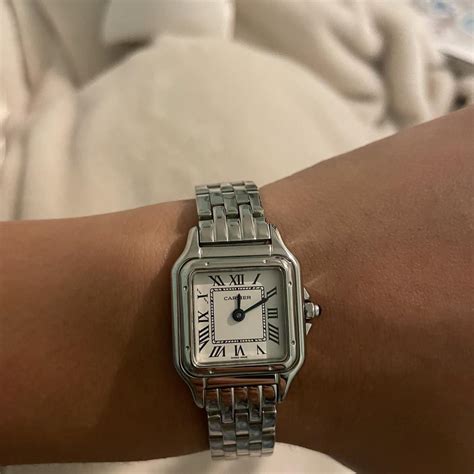 cartier watch women dupe|reproduction cartier tank watch.